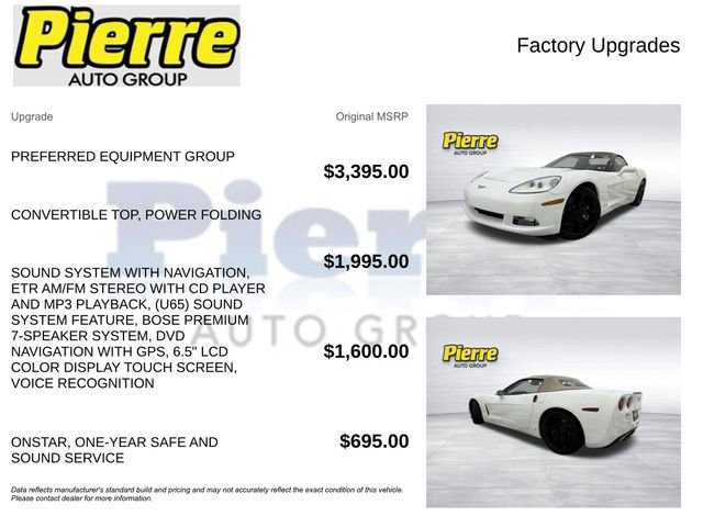Used 2006 Chevrolet Corvette Convertible w/ Preferred Equipment Group image 13