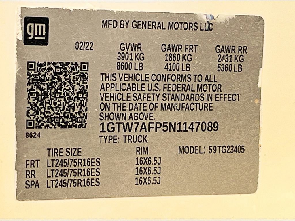 Used 2022 GMC Savana 2500 Work Van w/ Driver Convenience Package image 28