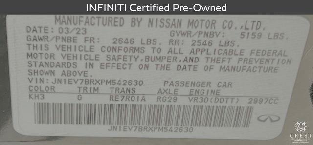 Certified 2023 INFINITI Q50 Luxe w/ Cargo Package AWD/4WD image 29