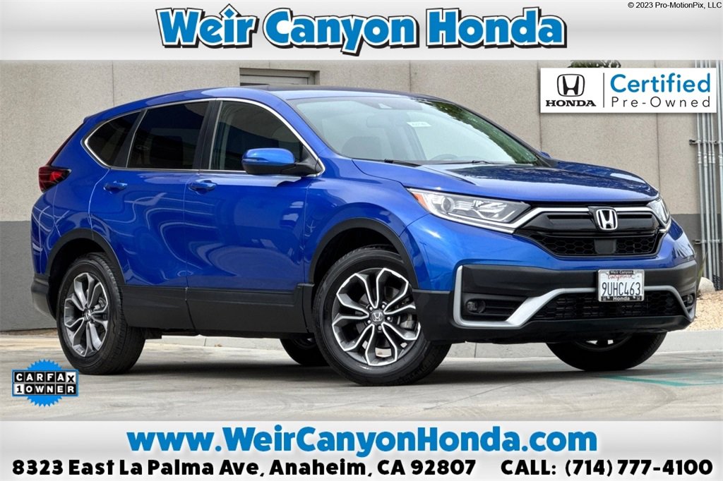 Certified 2021 Honda CR-V EX-L