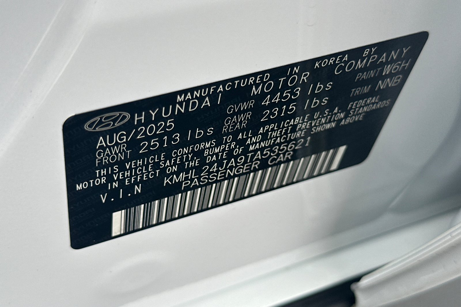 New 2026 Hyundai Sonata SE FWD image 25