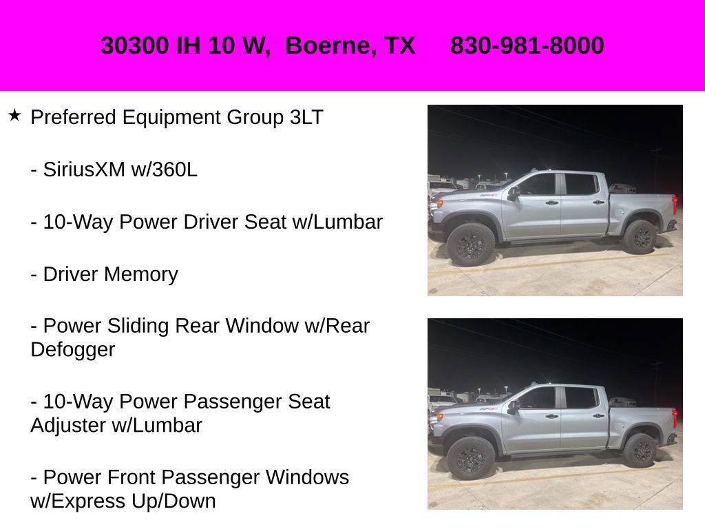 Used 2023 Chevrolet Silverado 1500 ZR2 w/ Technology Package image 10