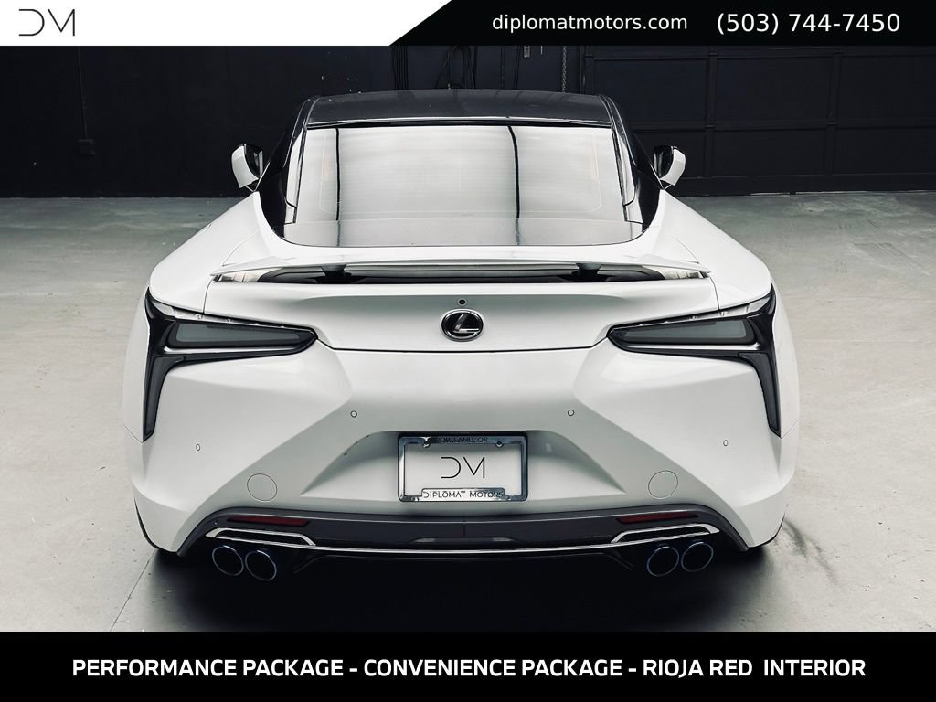 Used 2018 Lexus LC 500 Coupe w/ Performance Package RWD image 6