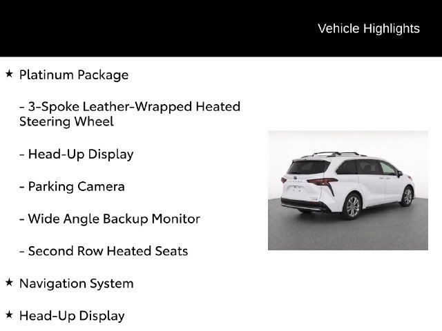 Used 2022 Toyota Sienna Platinum FWD image 7