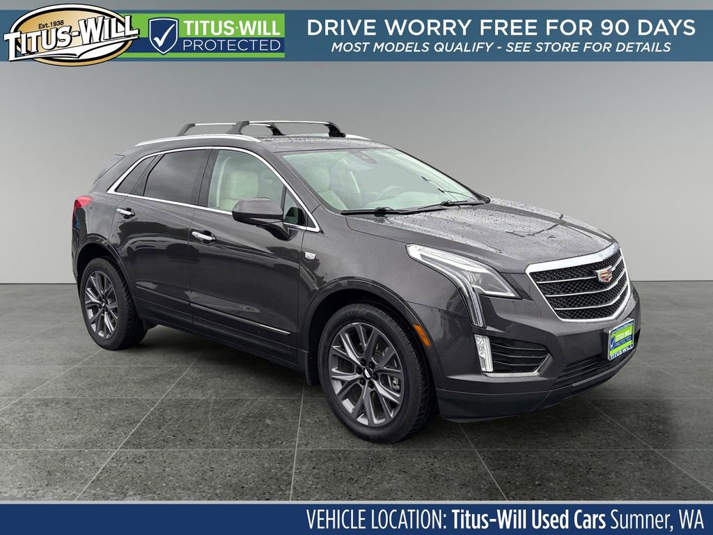 Used 2019 Cadillac XT5 Premium Luxury w/ LPO, Black Ice Package image 1