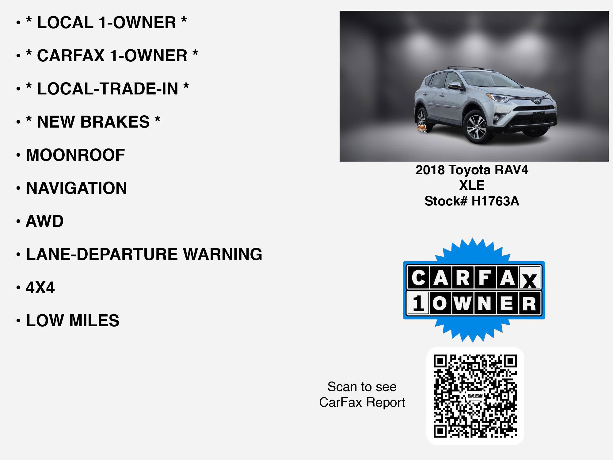 Used 2018 Toyota RAV4 XLE image 7