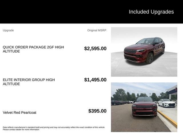Used 2022 Jeep Compass High Altitude AWD/4WD image 8
