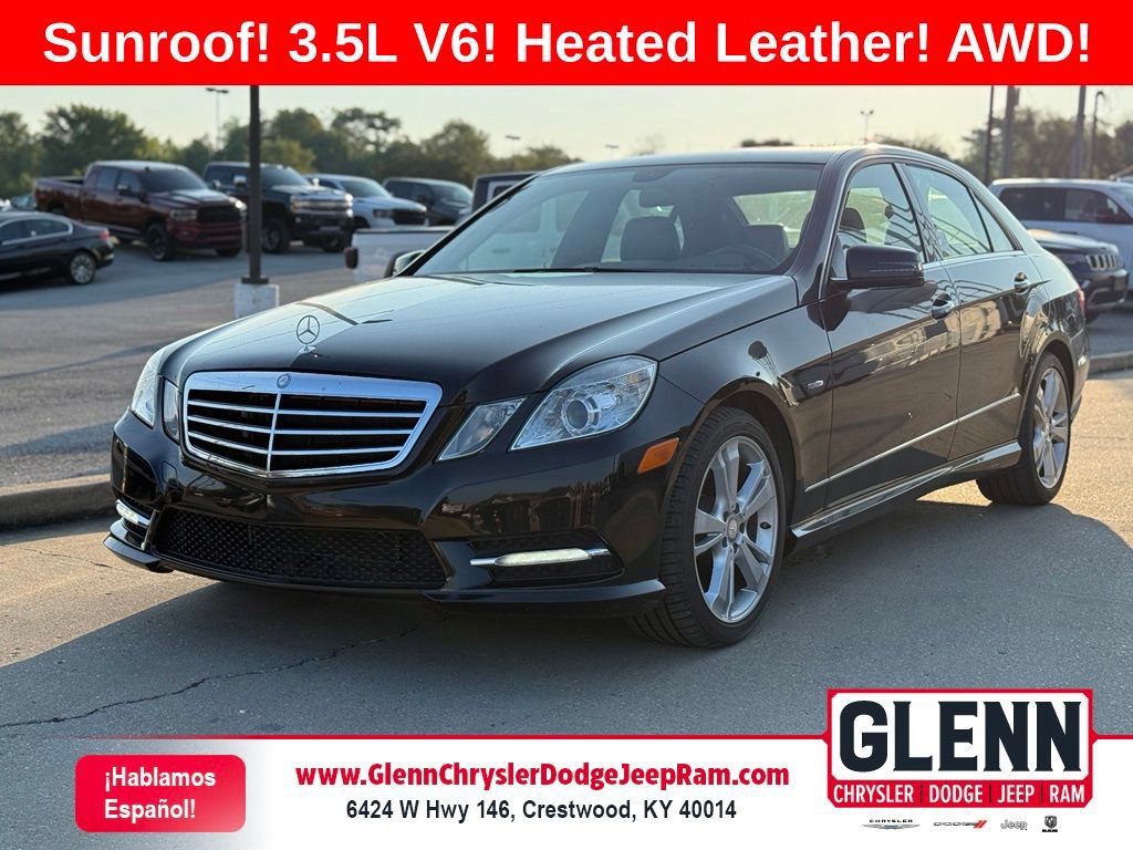 Used 2012 Mercedes-Benz E 350 4MATIC Sedan image 1