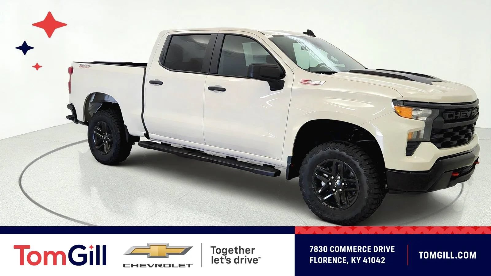 New 2026 Chevrolet Silverado 1500 Custom Trail Boss AWD/4WD image 1
