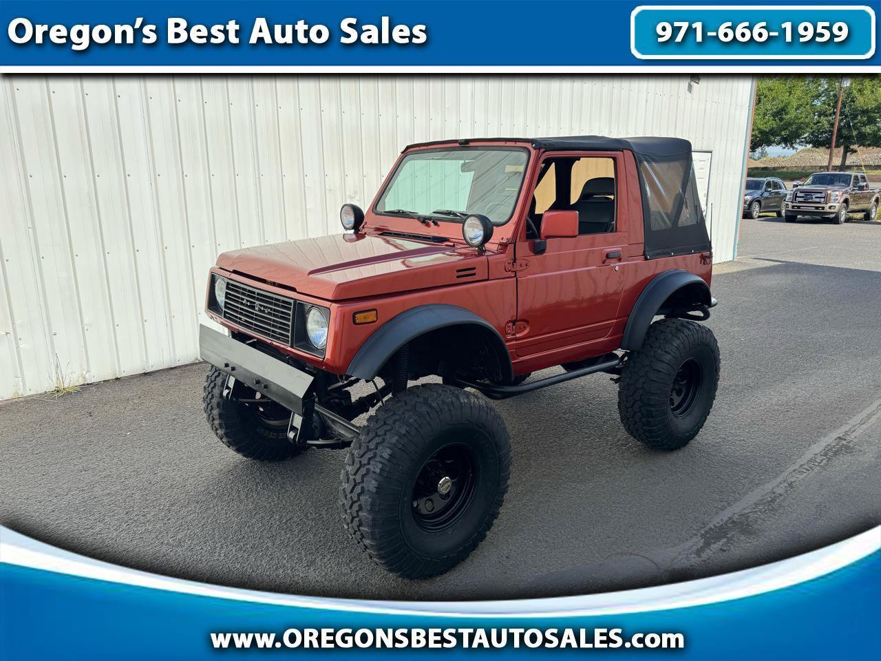 Used 1988 Suzuki Samurai 4WD Soft Top image 1