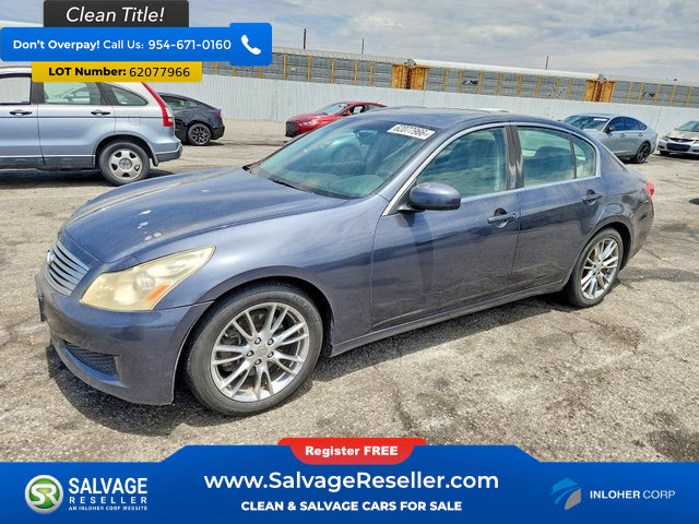 Used 2008 INFINITI G35 Journey w/ Premium Pkg RWD image 1
