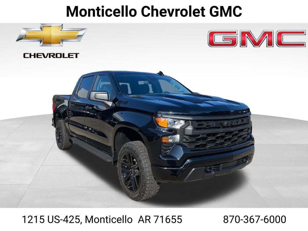 New 2026 Chevrolet Silverado 1500 Custom Trail Boss w/ Midnight Edition image 1