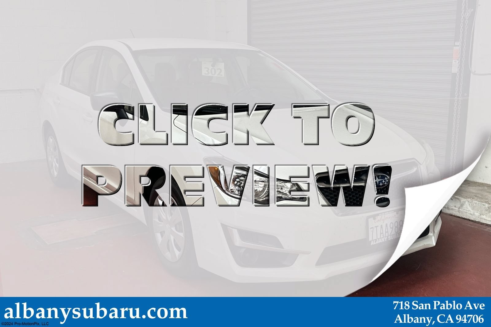 Used 2016 Subaru Impreza 2.0i