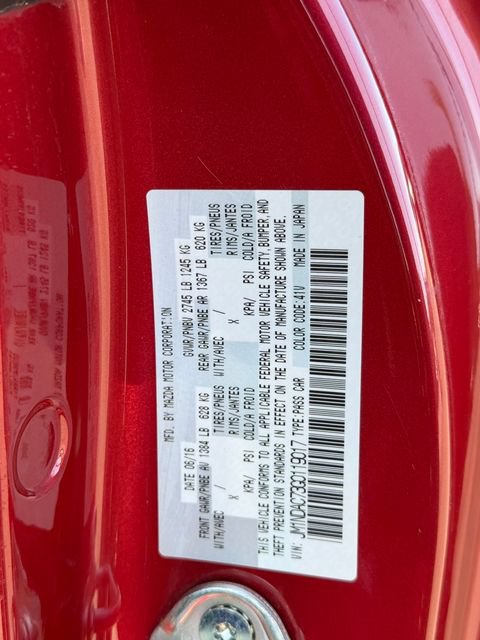 Used 2016 MAZDA MX-5 Miata Club RWD image 24