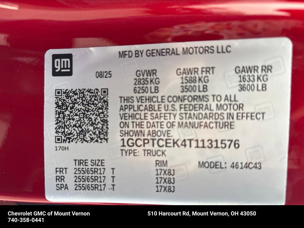 New 2026 Chevrolet Colorado LT image 32