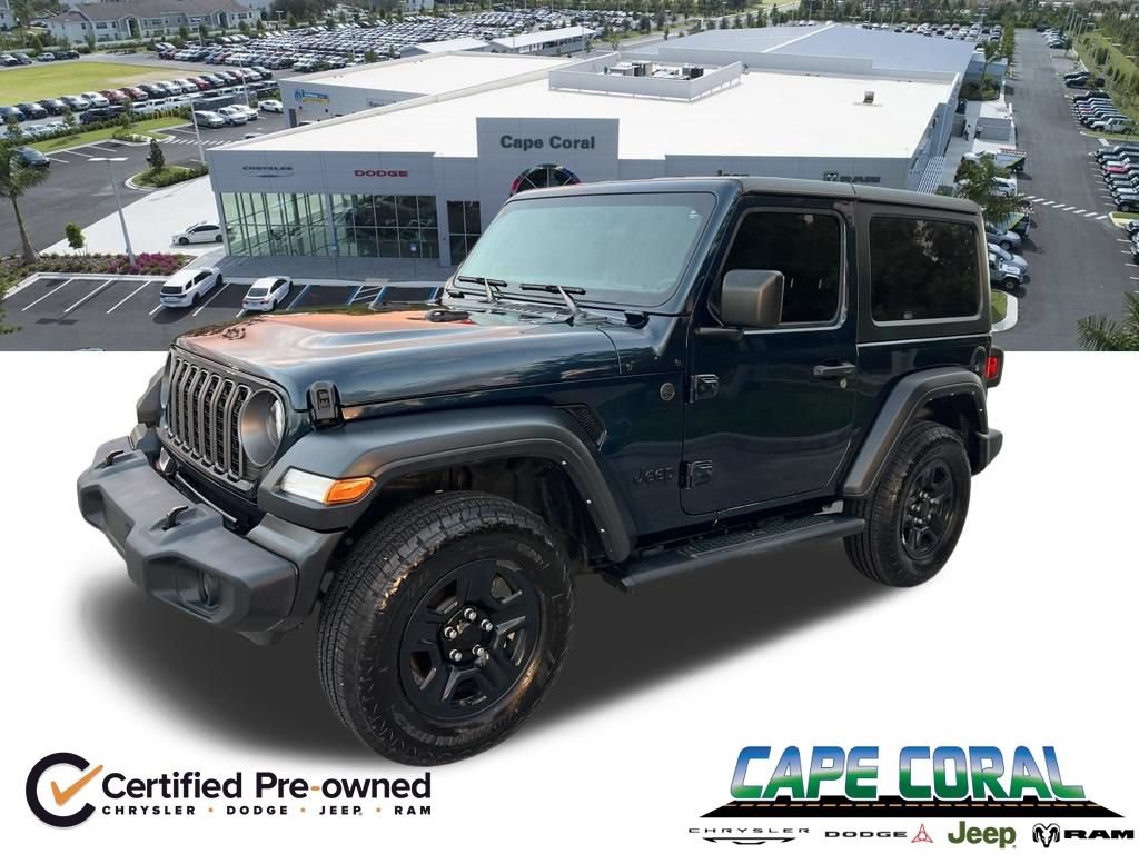 Used 2025 Jeep Wrangler Sport AWD/4WD 360° Tour