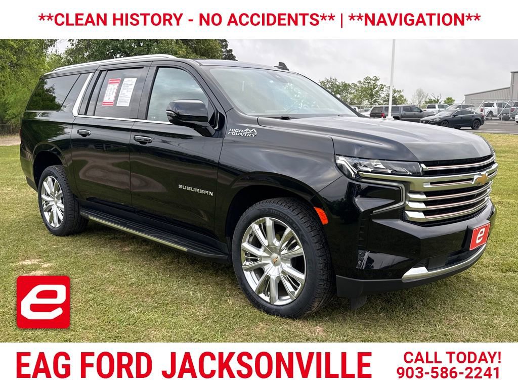 Used 2021 Chevrolet Suburban High Country image 1