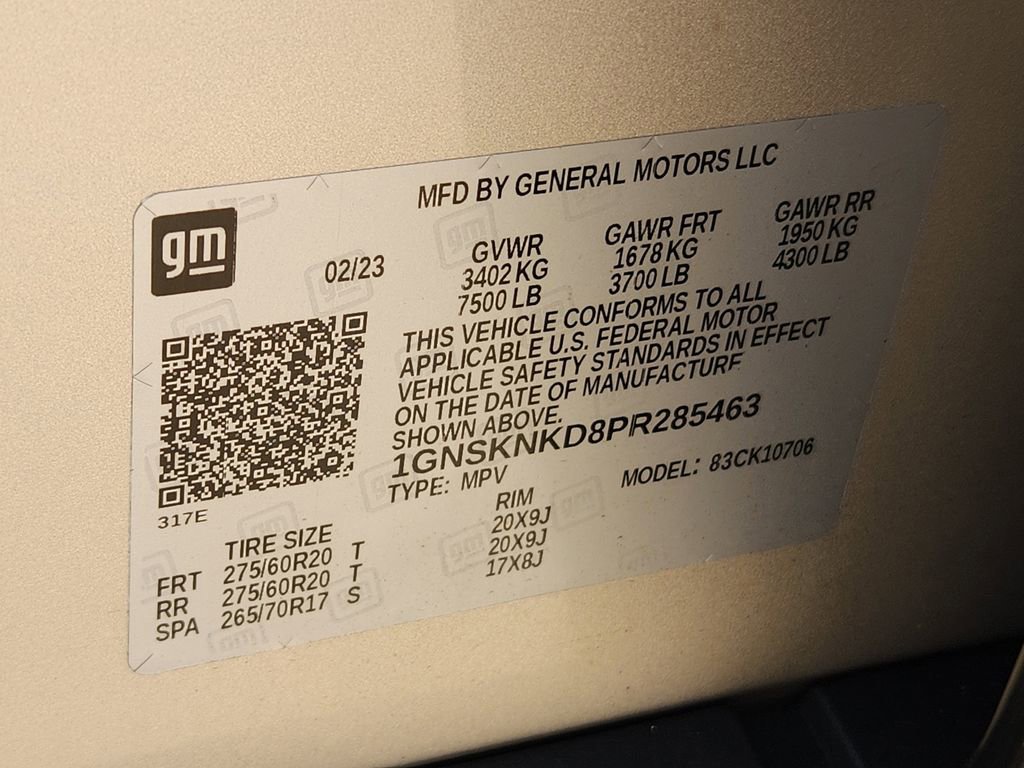 Used 2023 Chevrolet Tahoe LT w/ LT Signature Plus Package image 39