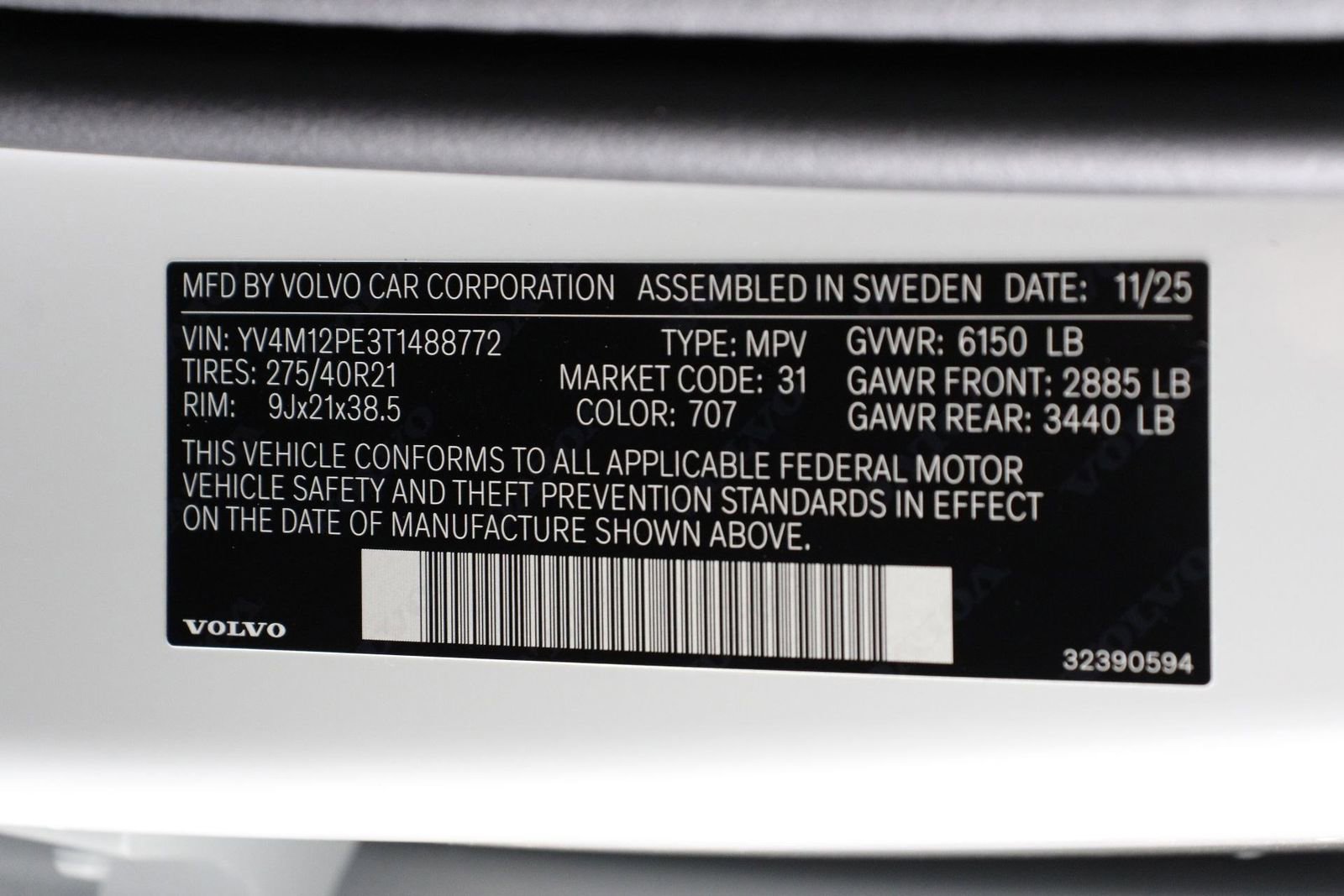 New 2026 Volvo XC90 B5 Plus w/ Protection Package image 17