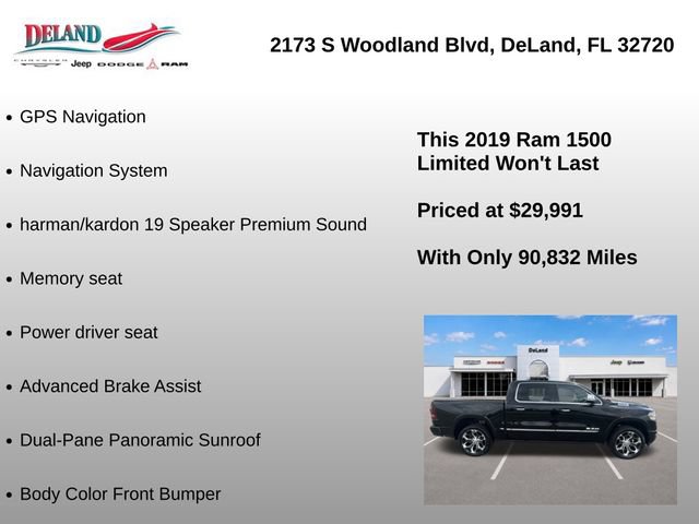 Used 2019 RAM 1500 Limited AWD/4WD image 15