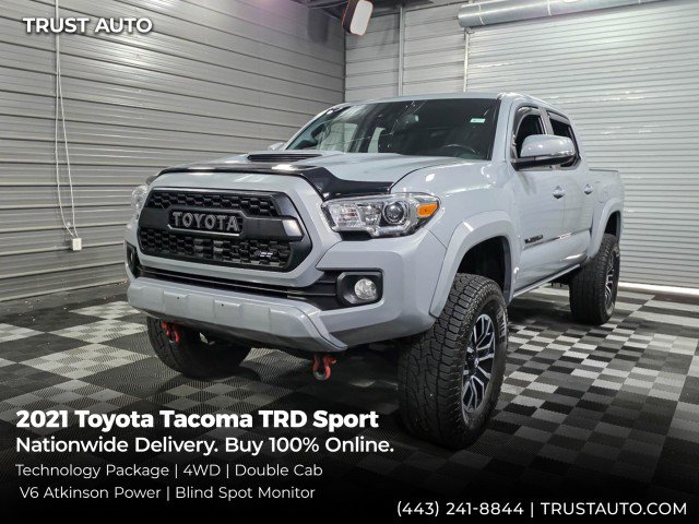 Used 2021 Toyota Tacoma TRD Sport w/ Technology Package AWD/4WD image 1