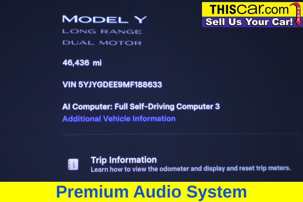 Used 2021 Tesla Model Y Long Range AWD/4WD image 15