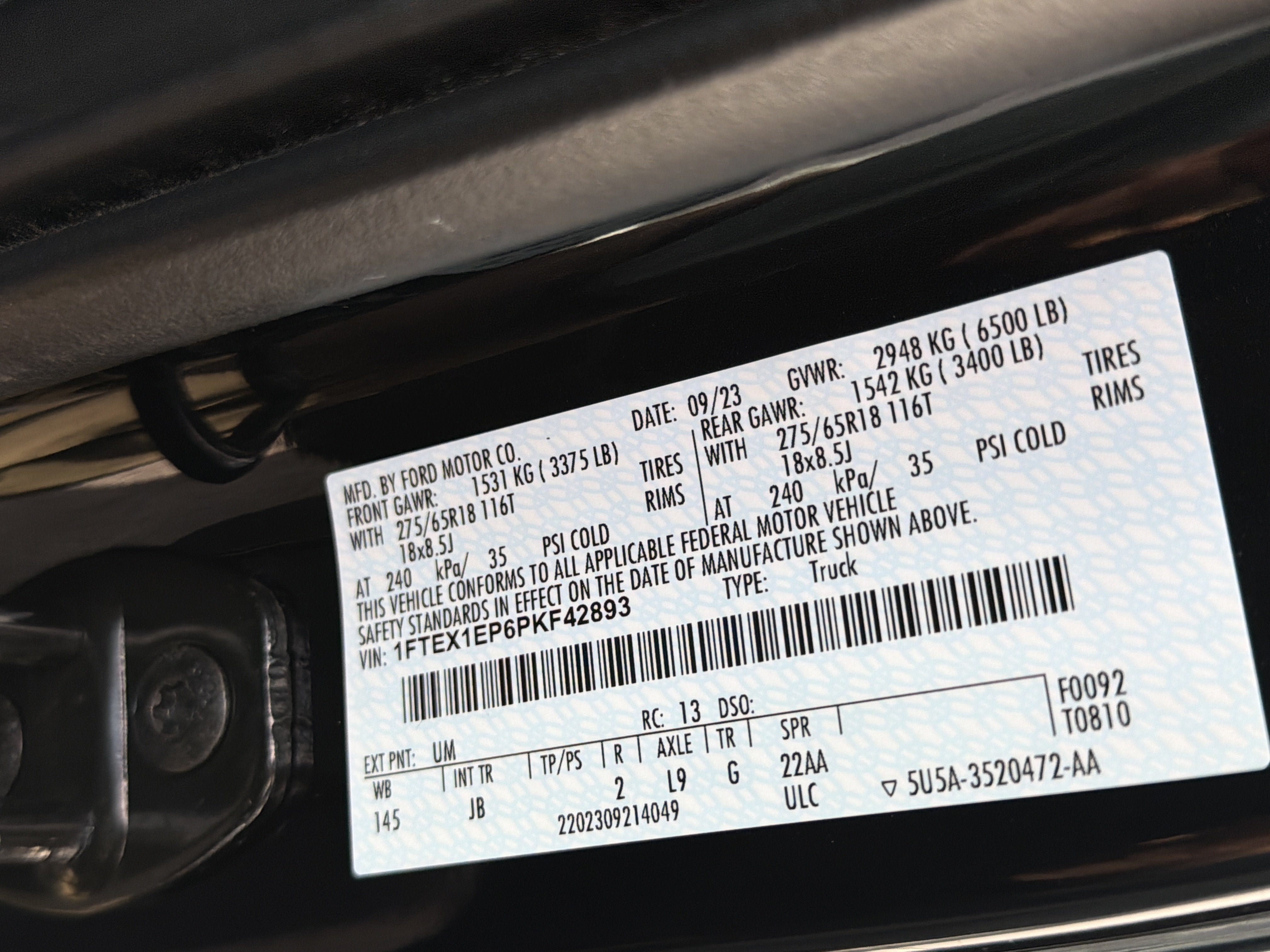 Used 2023 Ford F150 XL w/ STX Appearance Package AWD/4WD image 24