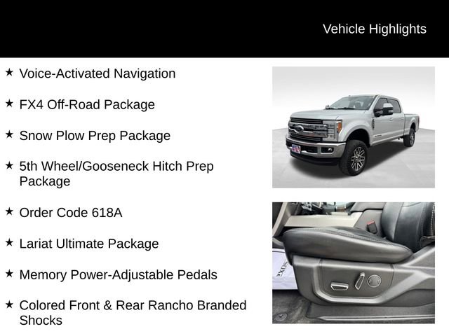 Used 2017 Ford F350 Lariat w/ Lariat Ultimate Package AWD/4WD image 8