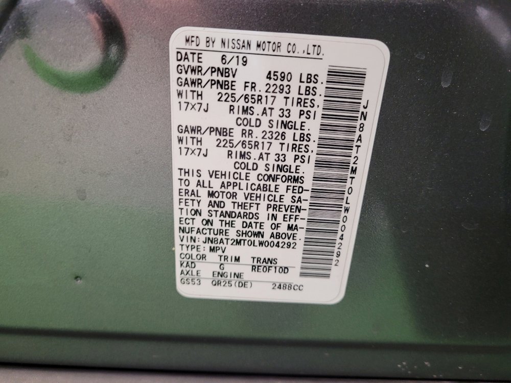 Used 2020 Nissan Rogue SV image 33