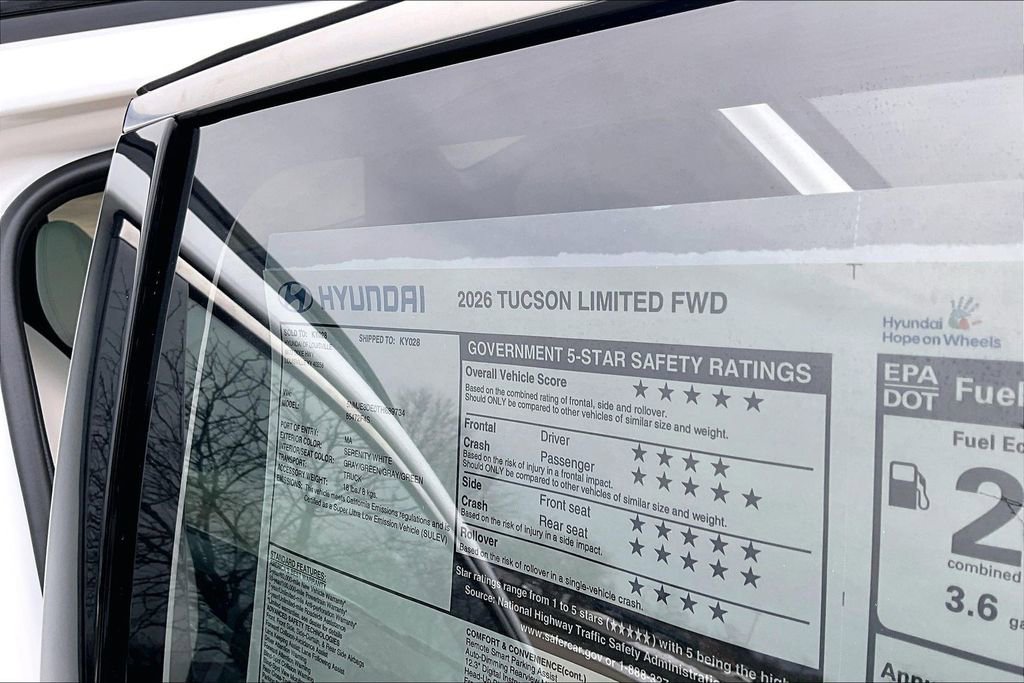New 2026 Hyundai Tucson Limited w/ Tow & Go Package image 14
