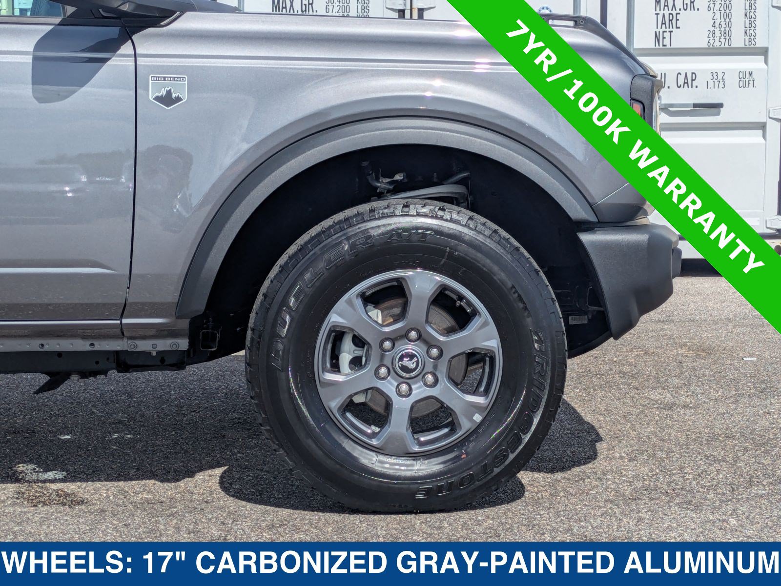 Certified 2025 Ford Bronco Big Bend AWD/4WD image 12
