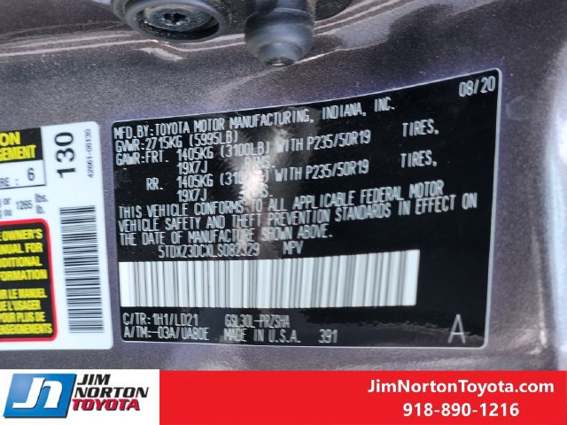 Used 2020 Toyota Sienna SE w/ SE Preferred Package FWD image 34