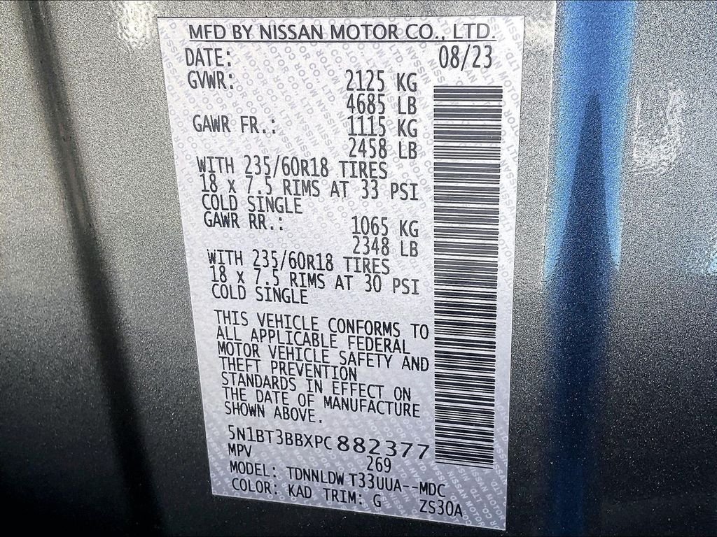 Used 2023 Nissan Rogue SV AWD/4WD image 35
