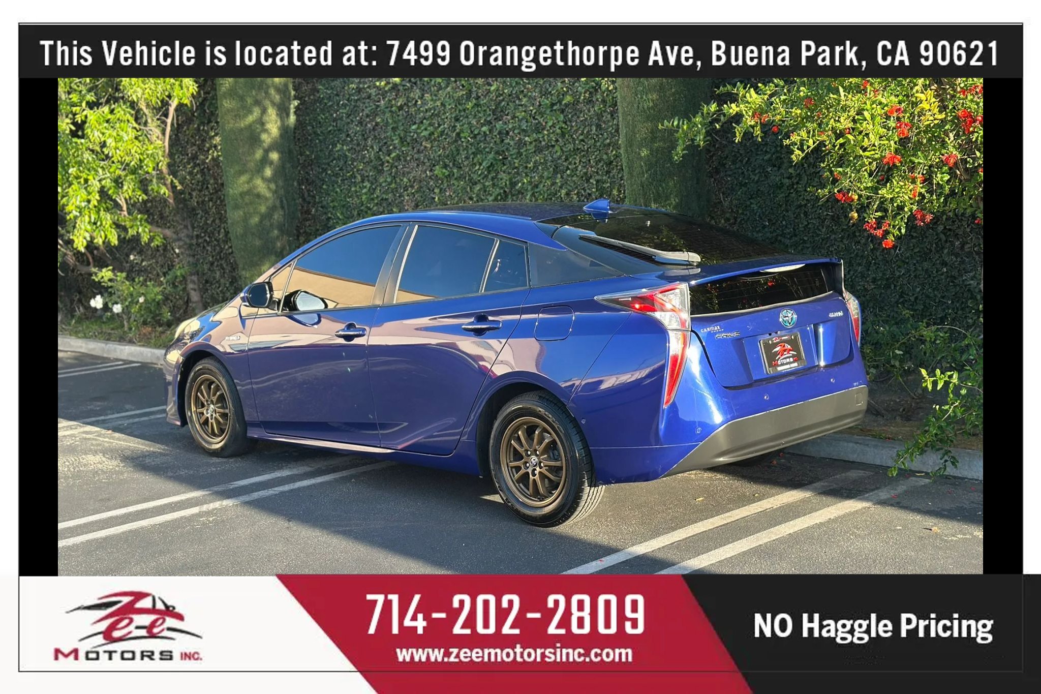 Used 2017 Toyota Prius Two w/ Prius Two Safety Plus Package FWD image 9