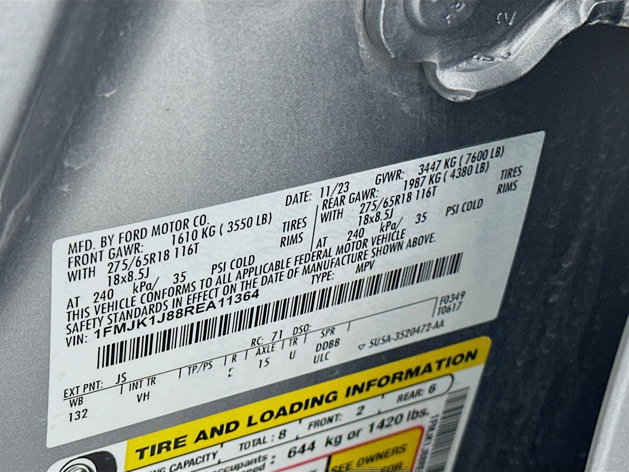 Used 2024 Ford Expedition Max XLT image 12