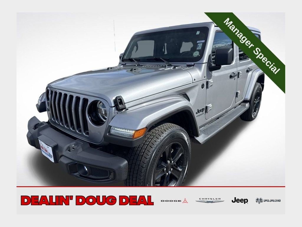 Used 2021 Jeep Wrangler Unlimited Sahara image 1