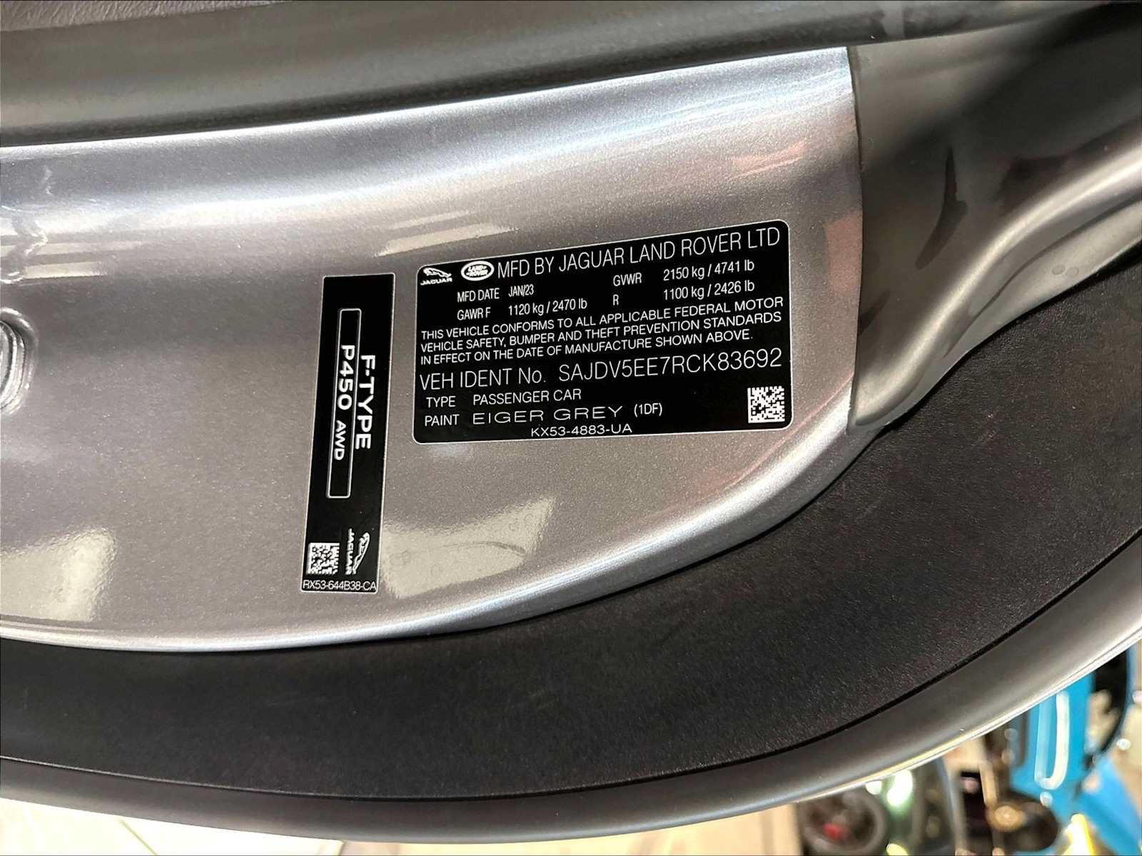 Used 2024 Jaguar F-TYPE Convertible AWD image 30