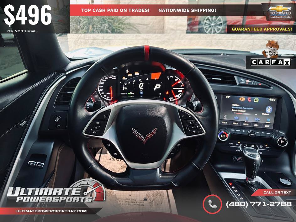 Used 2015 Chevrolet Corvette Stingray Coupe w/ ZF1 Appearance Package RWD image 16