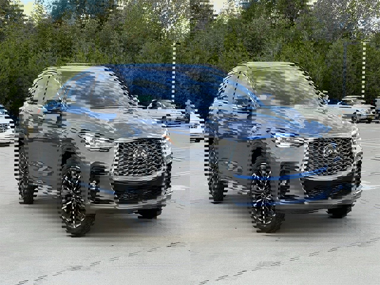 New 2025 INFINITI QX55 Luxe w/ Cargo Package