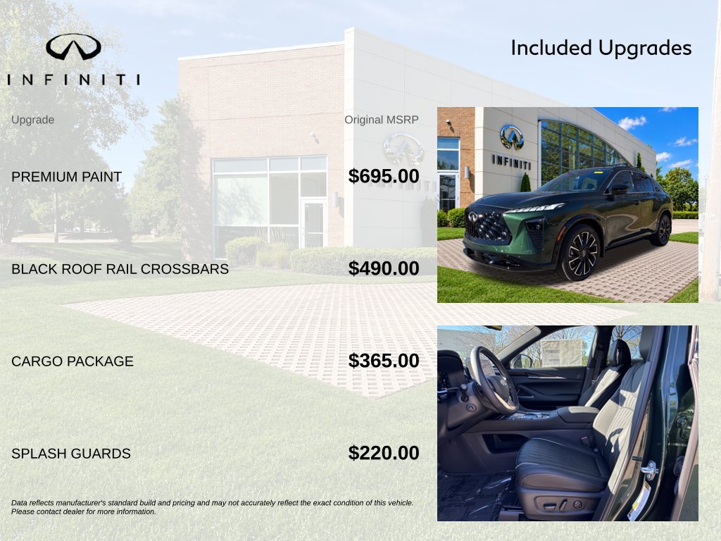New 2027 INFINITI QX65 Autograph w/ Cargo Package AWD/4WD image 6