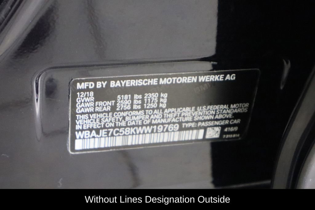 Used 2019 BMW 540i xDrive w/ M Sport Package image 20