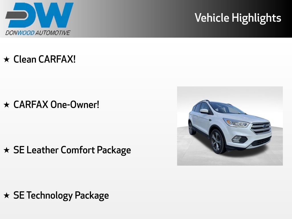 Used 2017 Ford Escape SE w/ SE Leather Comfort Package AWD/4WD image 3