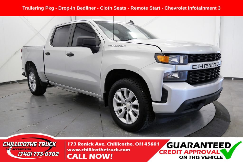 Used 2020 Chevrolet Silverado 1500 Custom w/ Custom Value Package