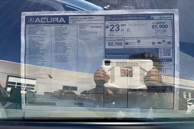 New 2026 Acura RDX SH-AWD w/ Technology Package image 20