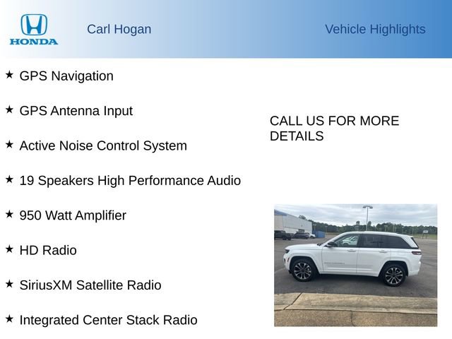 Used 2022 Jeep Grand Cherokee Overland RWD image 5