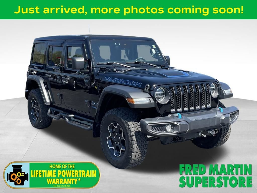 Used 2021 Jeep Wrangler Unlimited Rubicon 4xe w/ Cold Weather Group
