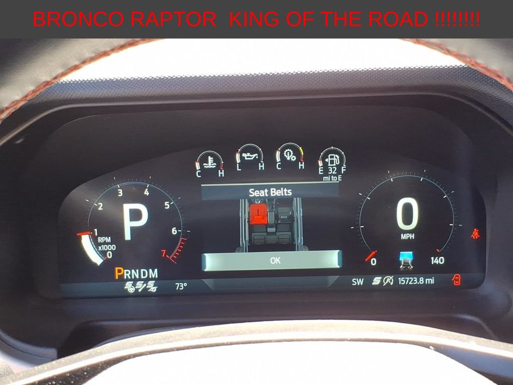 Used 2023 Ford Bronco Raptor AWD/4WD image 16