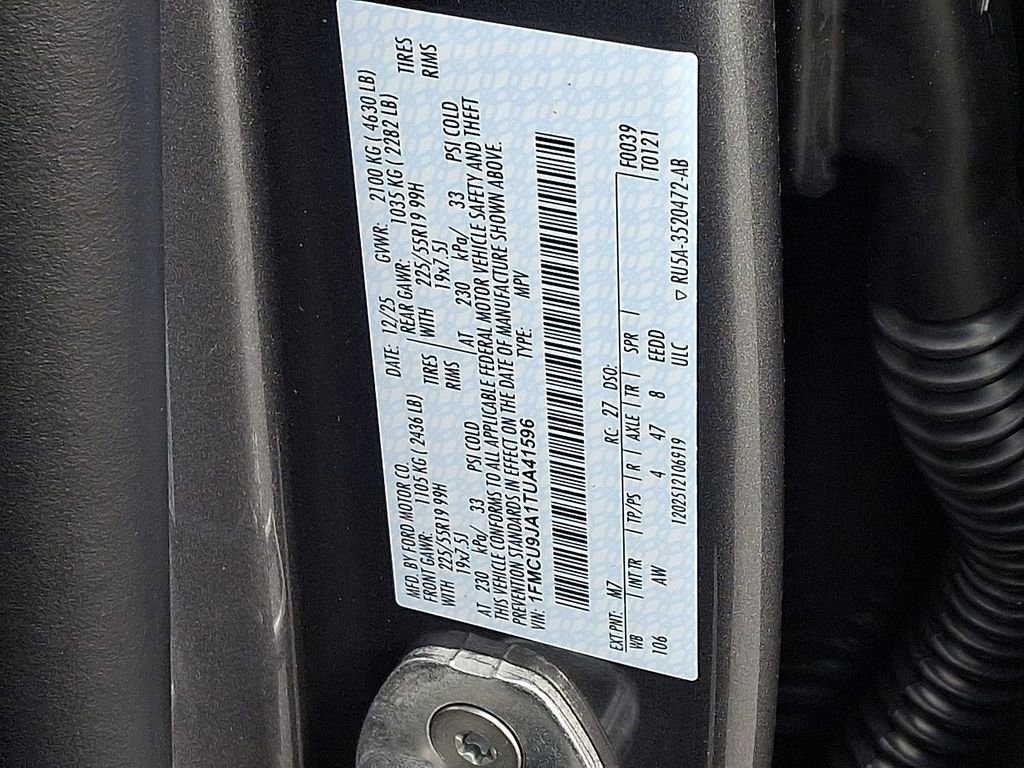 New 2026 Ford Escape Platinum w/ Premium Technology Package image 10