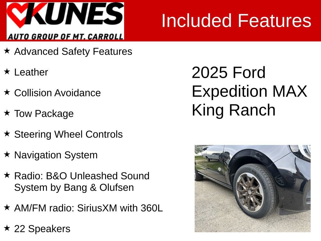 Used 2025 Ford Expedition Max King Ranch AWD/4WD image 3