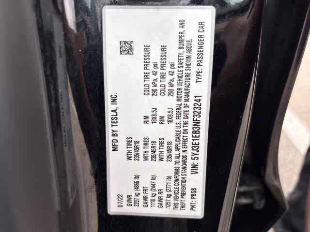 Used 2022 Tesla Model 3 Long Range image 26